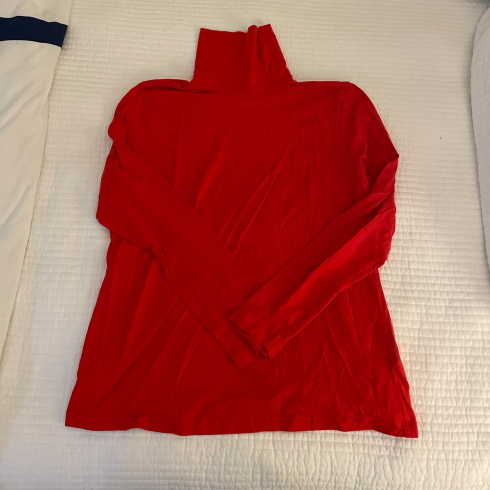 Red Turtleneck